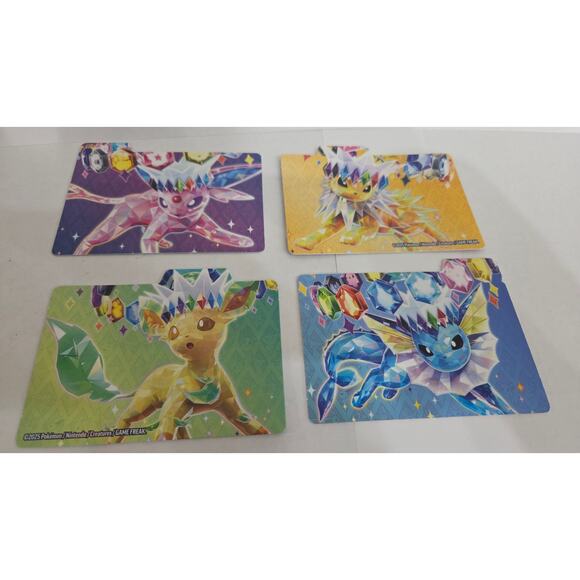 Pokemon Prismatic Evolutions Surprise Box, Dice, Condition Markers, Card Divider - Picture 9 of 9